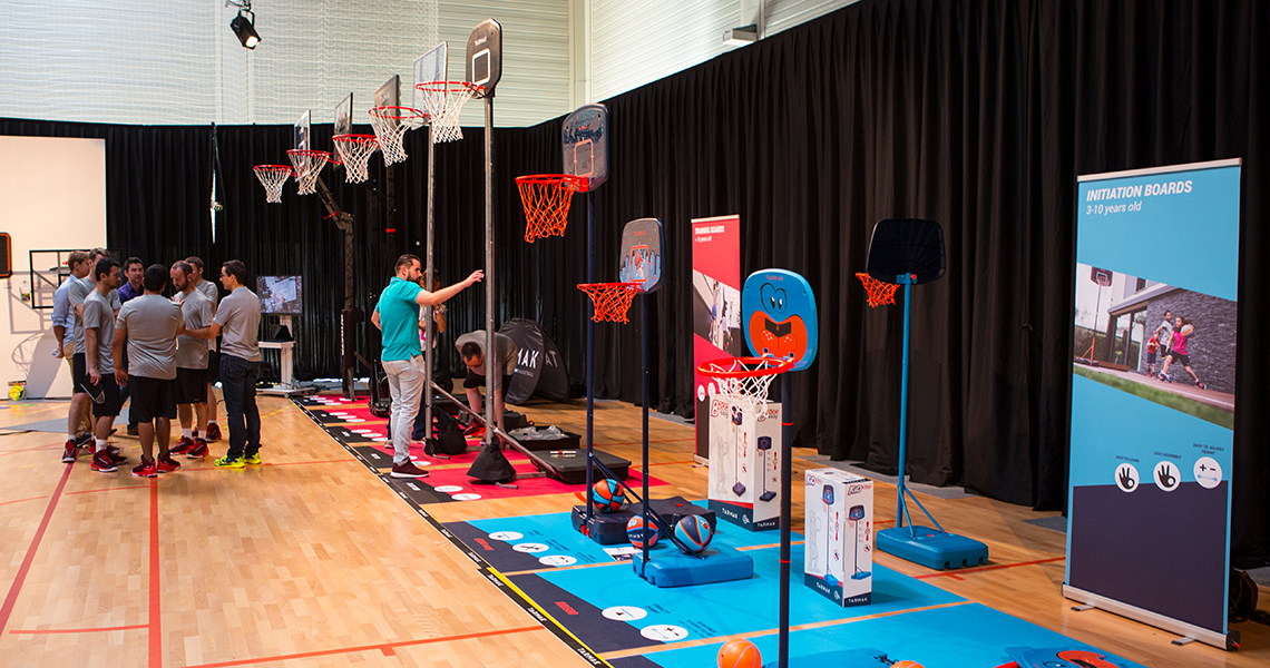 Présentation panier de basket Tarmak - Decathlon.